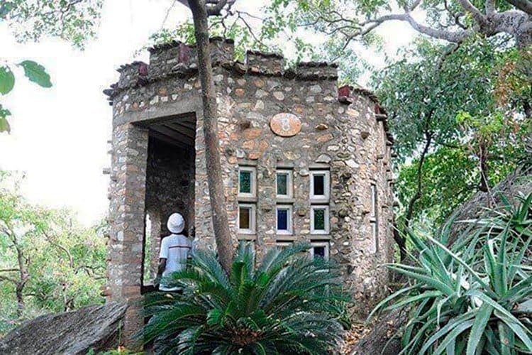 The small church on Biku Hill