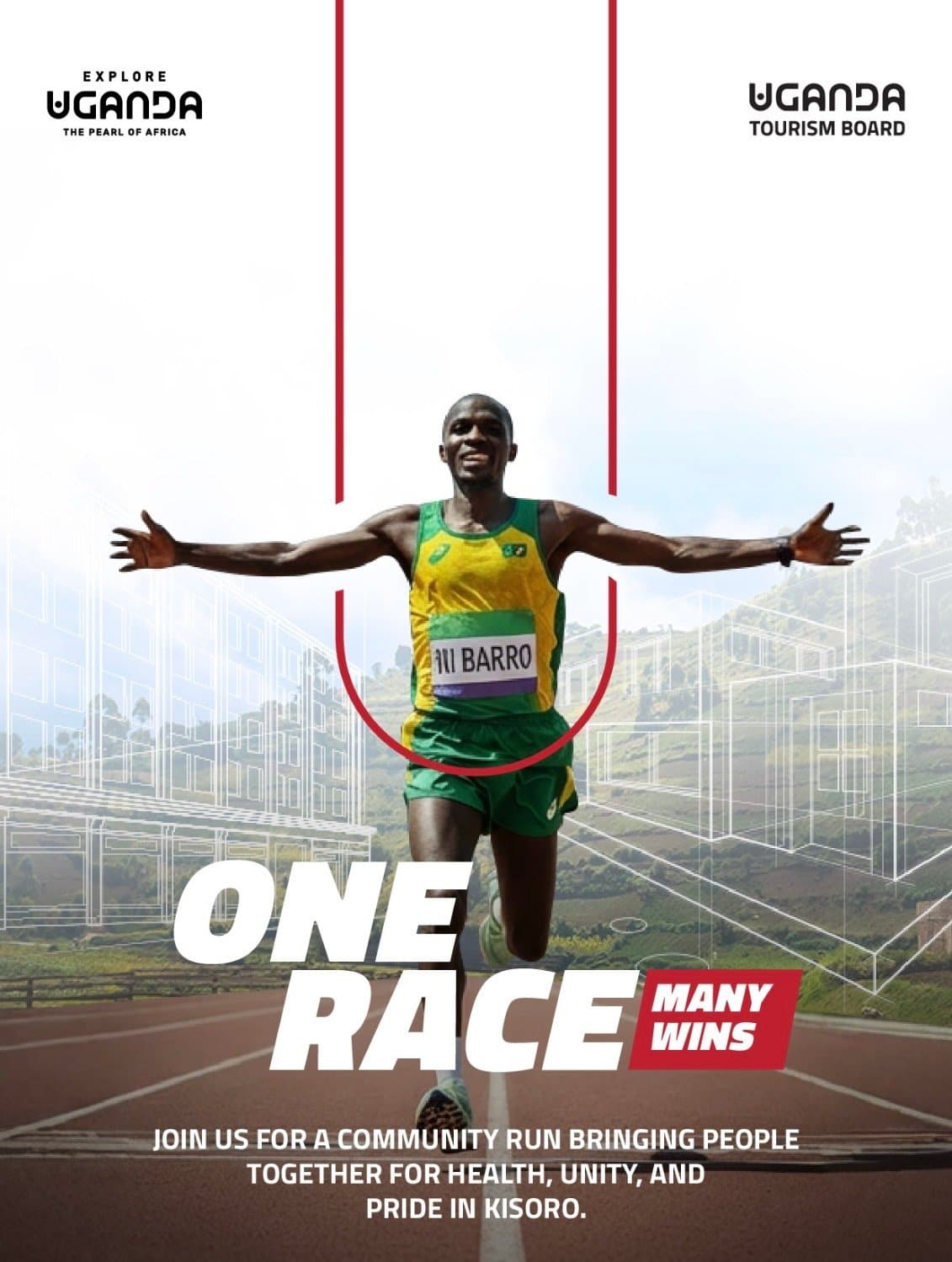The Batwa Run poster